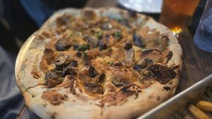 Santa crawl at Dogfish Head Brewing in Rehoboth Beach