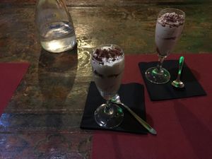 Tiramisu  at Rainbow Cafe in Rome