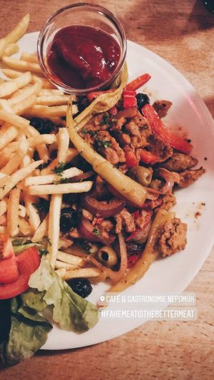 Vegan Gyros at Nepomuk in Reutlingen