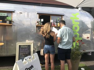 Order food at the airstream at Spork in Bend