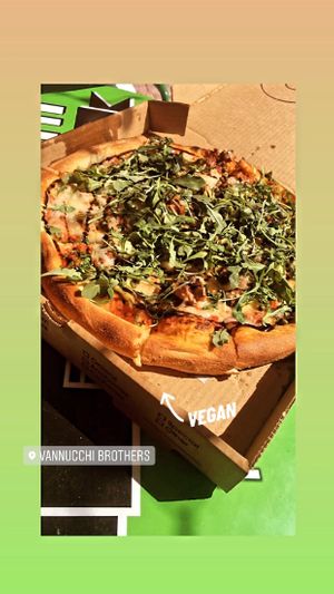 Arugula, broccoli, balsamic, and more!  at Vannucchi Brothers in Hollywood