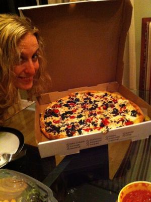 Vannucchi Brothers pizza  at Vannucchi Brothers in Hollywood