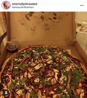 BbQ chikn  at Vannucchi Brothers in Hollywood