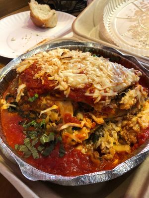 Lasagna  at Vannucchi Brothers in Hollywood