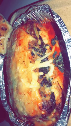 Lasagna made with impossible meat  at Vannucchi Brothers in Hollywood