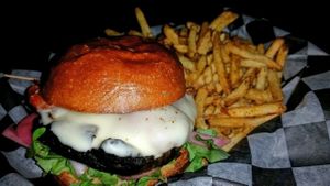 Portobello mushroom sandwich at The Anchor in Wichita