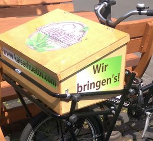 Here comes the Kaiserhuettn food directly to You! at Kaiserhuettn in Bonn