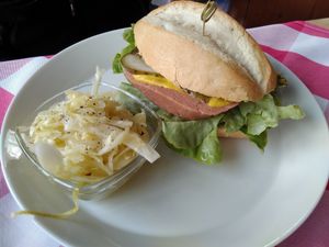 leberkäse  at Kaiserhuettn in Bonn