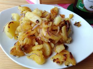brat kartoffeln at Kaiserhuettn in Bonn