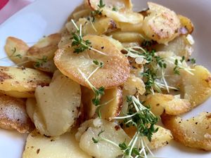 roasted potatoes at Kaiserhuettn in Bonn