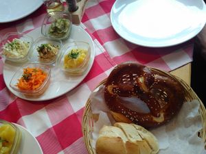 Bavarian starters at Kaiserhuettn in Bonn