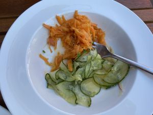 Side salad   at Kaiserhuettn in Bonn