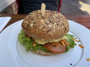 Beer burger  at Kaiserhuettn in Bonn