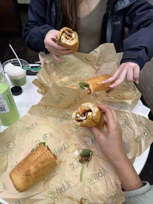 great place to put a non vegan friend onto vegan vietnamese food 💯  at Ba Le Banh'wich Shop in Chicago