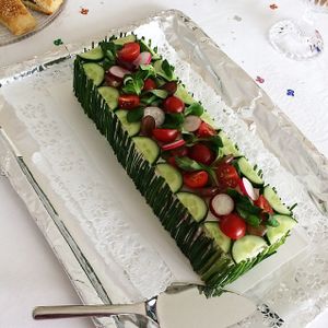 Sandwich cake at Cafe 98 in Helsinki