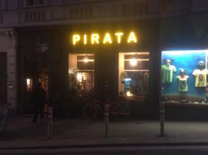 Pirata at night at Pirata in Vienna