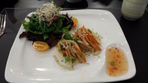 1st course option 1 at Joy Veg Fruit Dining in Sydney