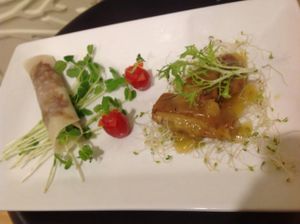 Twin Appetizer at Joy Veg Fruit Dining in Sydney