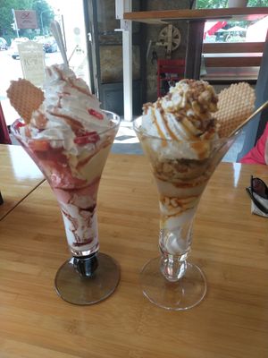 Amazing ice cream at Sol in Konstanz