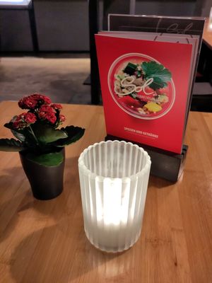 Table deco at Sol in Konstanz