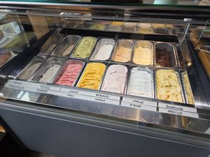 Vegane Eisauswahl at Sol in Konstanz