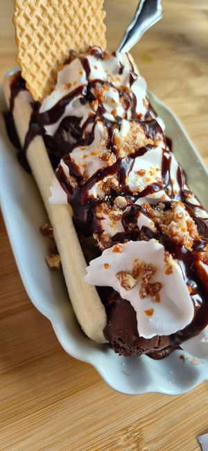 Banana Split at Sol in Konstanz
