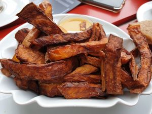 Sweet Potato Fries at Sol in Konstanz