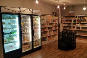 inside at Veggo in Vilnius