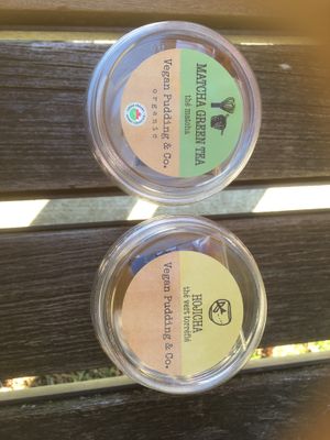 Pudding to go at Sai Plant Deli by Vegan Pudding & Co. in Vancouver