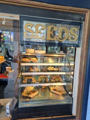 Fridge counter at Seeds to Totnes in Totnes