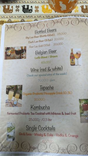  at Cafe del mundo in Luang Prabang