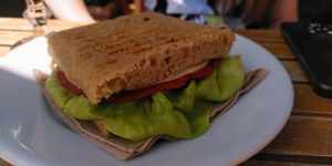 Focaccia at Sali and Pistacchi in Domodossola