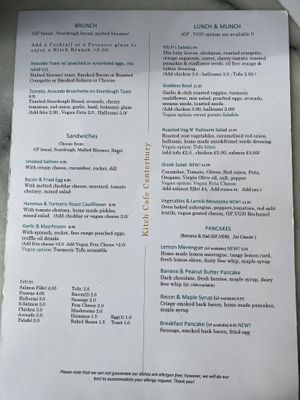   at Kitch in Canterbury