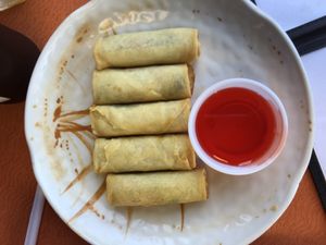 spring rolls (3/10) at Dara Thai Express in Page