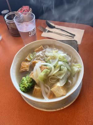 Noodle soup  at Dara Thai Express in Page