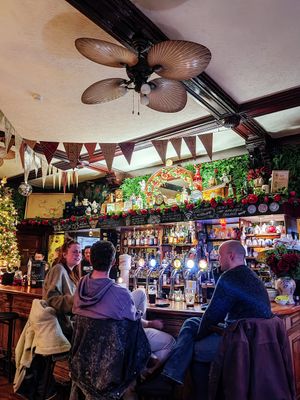 Interior bar at Roseleaf in Edinburgh