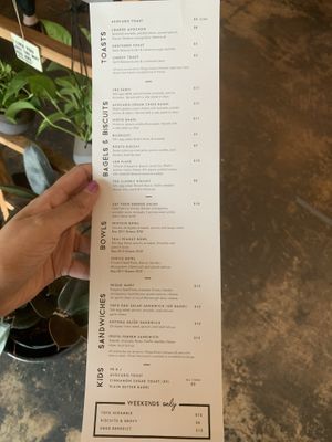 Menu food  at Southern Roots Filling Station in Jacksonville