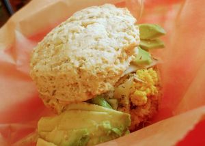 Blisscuit was just the thing to make my morning! at Southern Roots Filling Station in Jacksonville