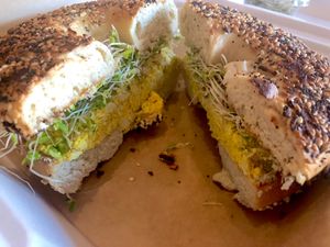 Bagel #1  at Southern Roots Filling Station in Jacksonville