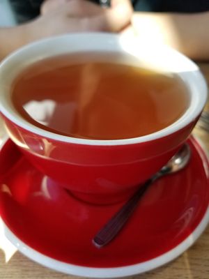 Hibiscus tea at Southern Roots Filling Station in Jacksonville