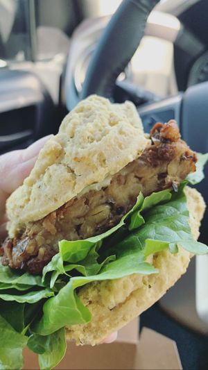 A little too dry, but okay at Southern Roots Filling Station in Jacksonville