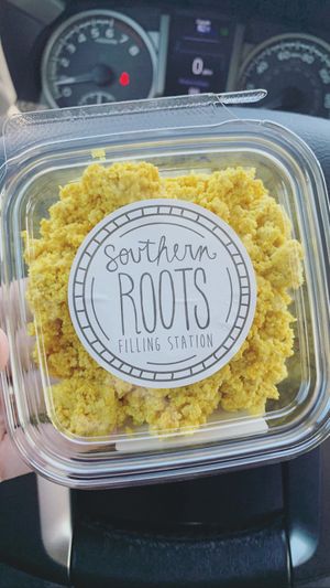 Egg salad (retail side) at Southern Roots Filling Station in Jacksonville