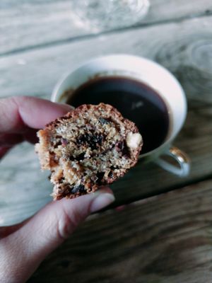 Glutenfree sugar free banana bread at Andriakon in Andros