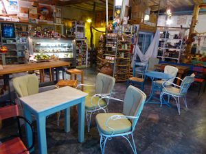 space indoors at Andriakon in Andros