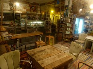 Store interior at Andriakon in Andros