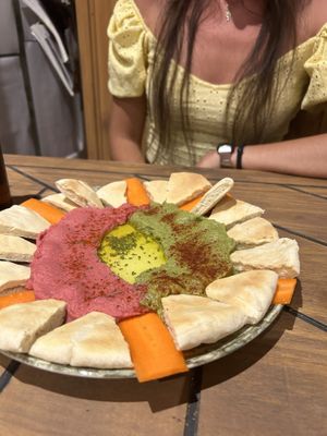 Humus   at La Teya in Gijon