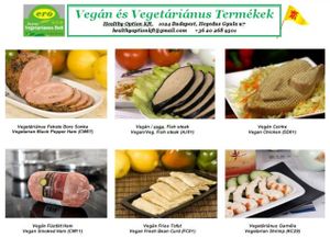 Vegan and Vegetarian Products at Ero Azsiai Vegetarianus Bolt in Budapest
