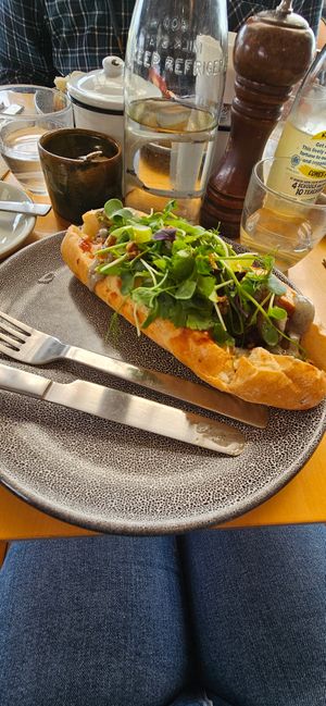 Vegan mushroom Bahn mi 10/10 at The Shack in Raglan