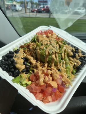 Está Loca (Taco Salad)  at Gangster Vegan in Norristown