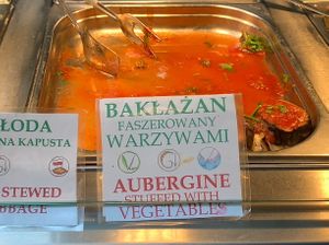 Vegan option  at Chimera in Krakow